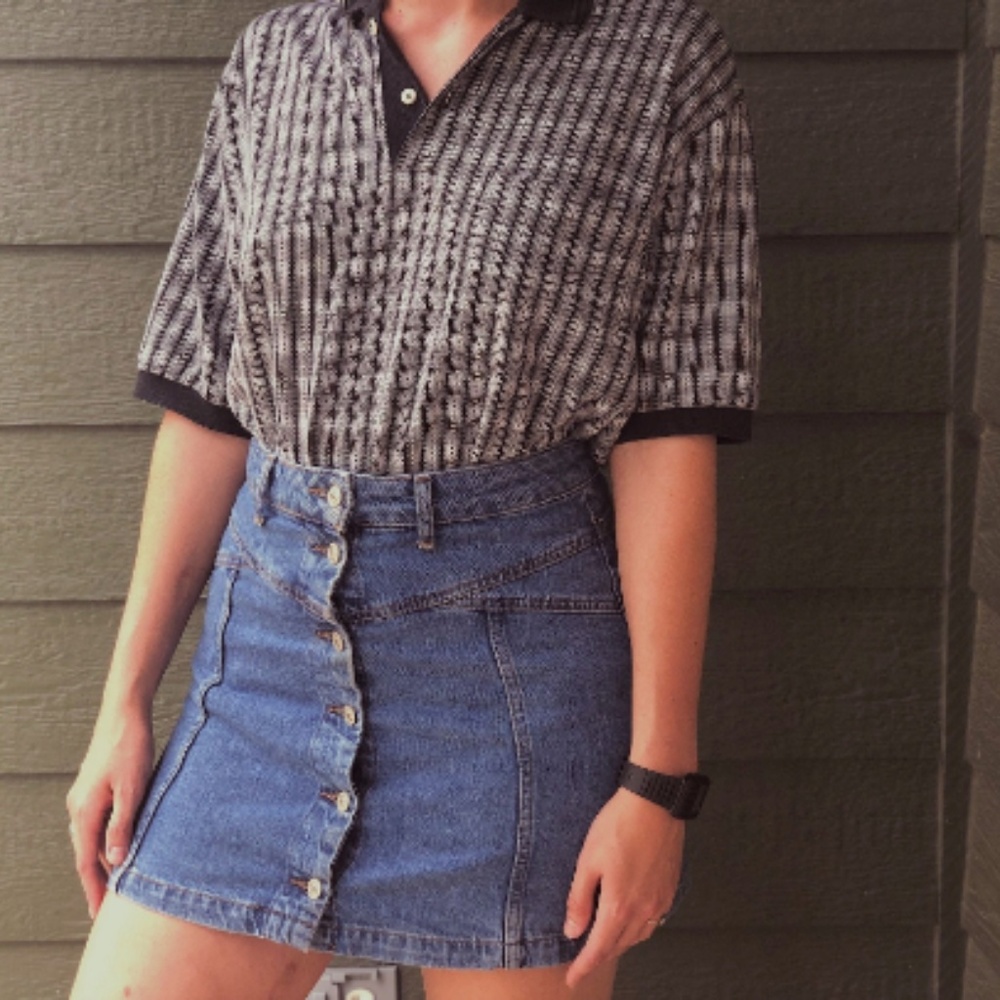 Denim Miniskirt